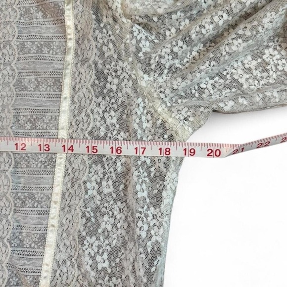 Vintage Gunne Sax Lace Prairie Dress – Victorian Cottagecore size small/medium - Picture 7 of 7